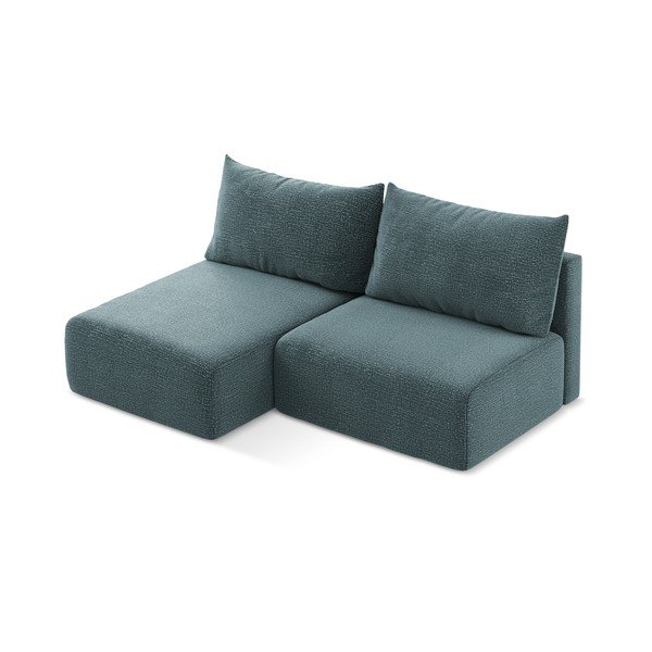 Turkio spalvos sulankstoma/su sandėliavimo vieta kampinė sofa (su kairiuoju kampu) Kalena – Makamii-image-3