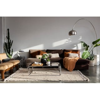 Iš medvilnės kilimas smėlio spalvos 140x200 cm Duetto Sage – Lorena Canals