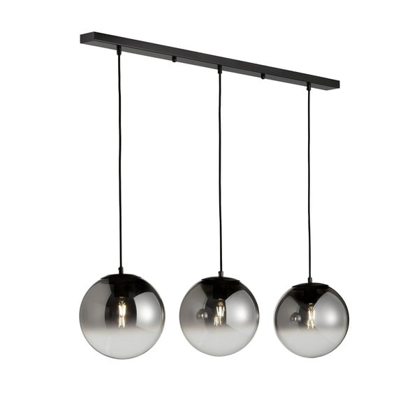Kabantis šviestuvas juodos spalvos Mirror – Fischer & Honsel