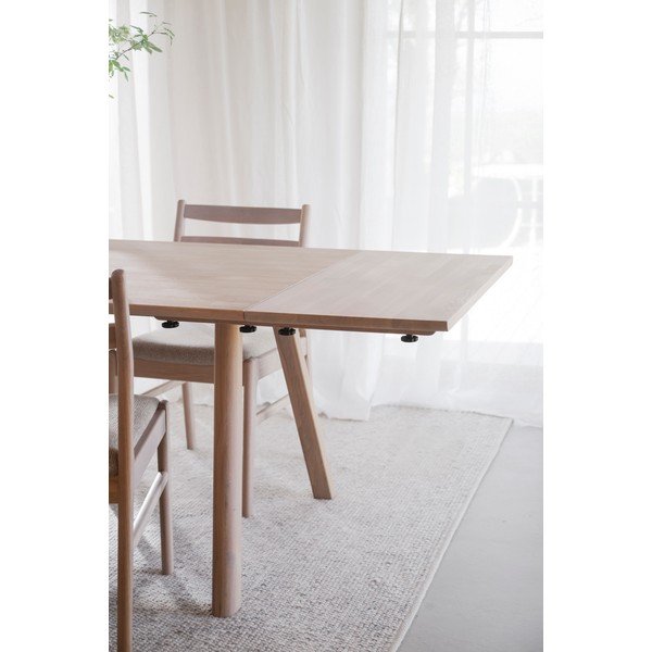Iš ąžuolo masyvo stalo prailginimas 95x45 cm Clapperton – Rowico-image-2
