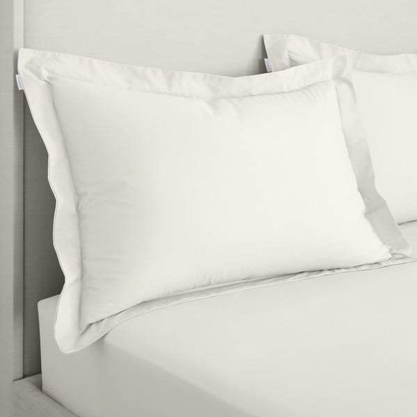 Iš medvilninio perkelio pagalvės užvalkalai 2 vnt. 50x75 cm Cotton Percale – Bianca-image-2
