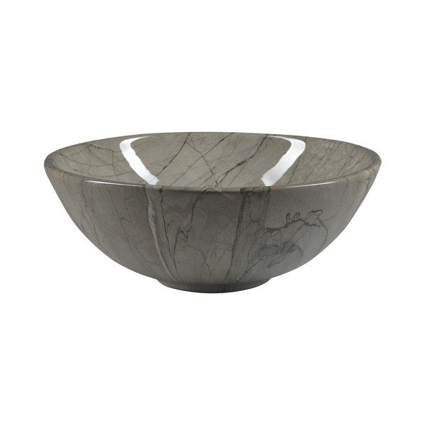 Iš keramikos apvalios formos praustuvas pilkos spalvos ø 42 cm Dalma – Sapho-image-1