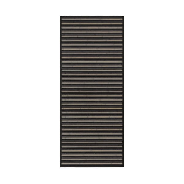 Iš bambukinė kilimas pilkos spalvos 75x175 cm – Casa Selección