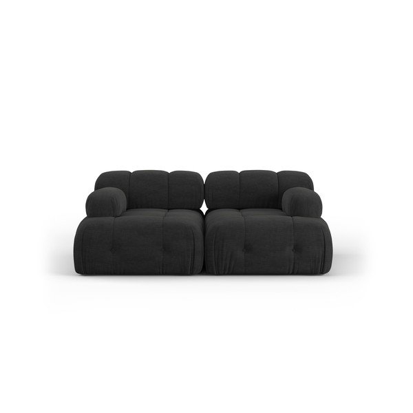 Sofa juodos spalvos 192 cm Ferento – Cosmopolitan Design