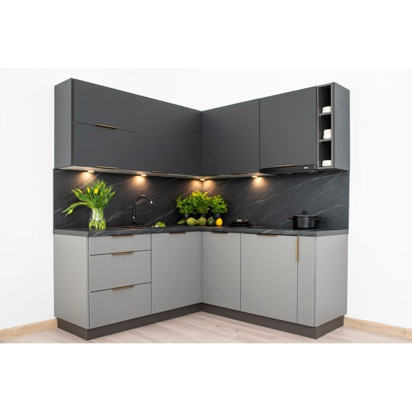 L formos virtuvė su stalviršiu (be surinkimo) 370 cm Rowan – STOLKAR-image-3