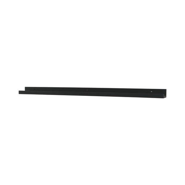 Sieninė lentyna juodos spalvos paveikslėliams 120 cm Studio – WOOOD-image-2
