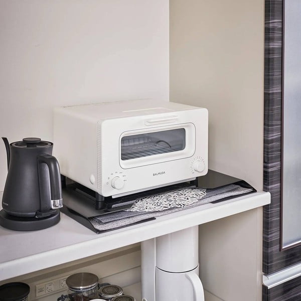 Su montavimu be gręžimo iš metalo padėkliukų laikiklis Tower – YAMAZAKI-image-2