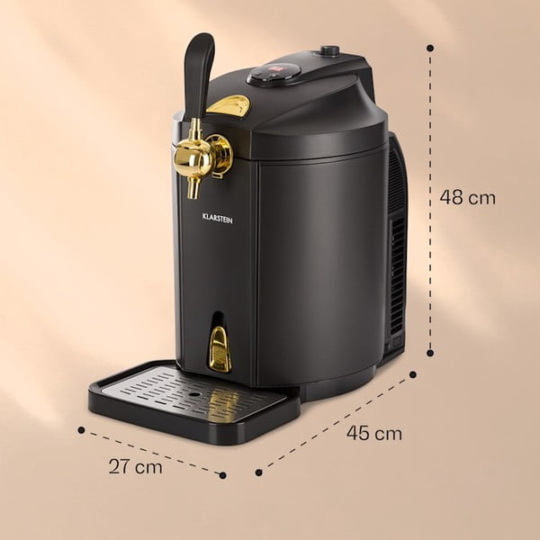 Juodas alaus dozatorius Klarstein Skal-image-1