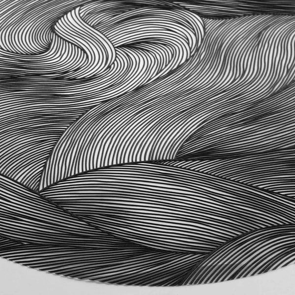 Iš plastiko padėkliukas ø 38 cm Celeste – douceur d'intérieur-image-2