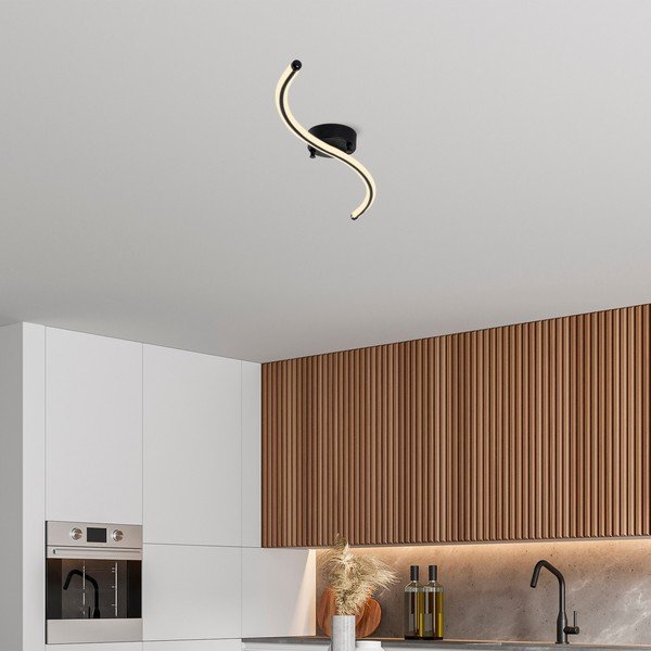 Lubinis šviestuvas juodos spalvos LED 10x67 cm Yilan – Opviq lights-image-2