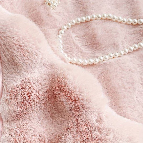 Skalbiamas apvalios formos kilimas rožinės spalvos ø 150 cm Bubble Pink – Mila Home-image-3