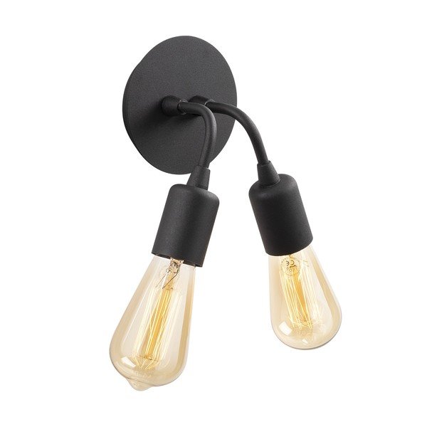 Sieninė lempa juodos spalvos Harput – Opviq lights-image-2