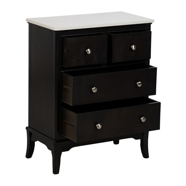 Juodos spalvos šoninė spintelė 60x75,5x33 cm Mods – Ixia-image-2