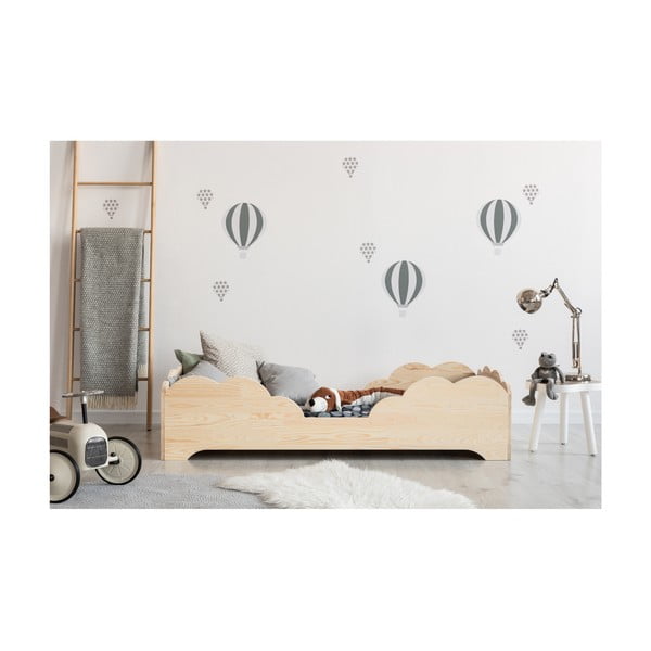 Vaikiška lova iš pušies medienos Adeko BOX 10, 90 x 190 cm