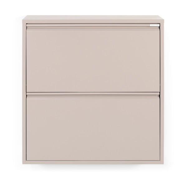 Taupe spalvos iš metalo atlenkiama spintelė batams 75x77,5x22,5 cm Billy – Spinder Design-image-3