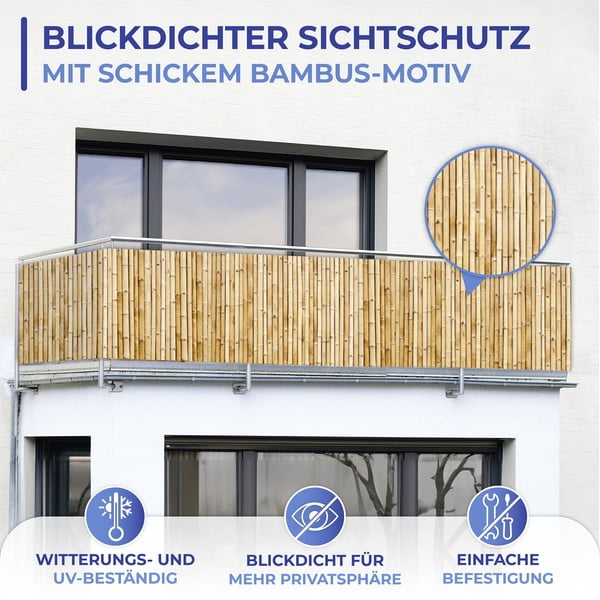 Iš plastiko tvora šviesiai rudos spalvos 500x85 cm – Maximex-image-4