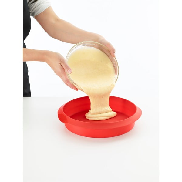 Juoda silikoninė kepimo forma Lékué, ⌀ 26 cm-image-2
