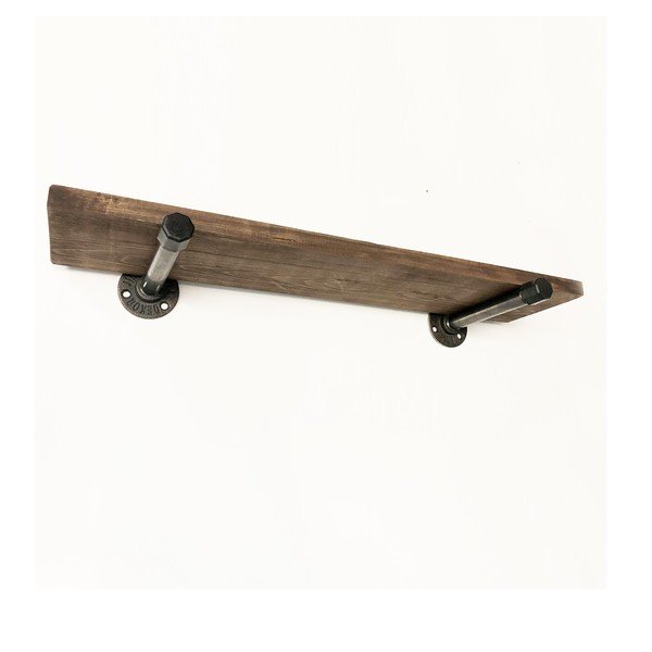 Medinė sieninė lentyna Raffik Pipe-image-2