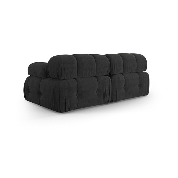 Sofa juodos spalvos 192 cm Ferento – Cosmopolitan Design-image-3