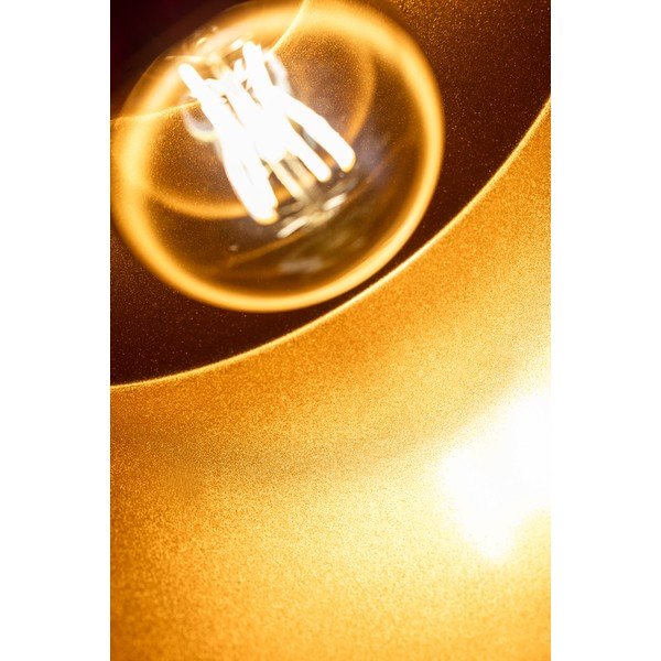 Kabantis šviestuvas juodos spalvos ø 32 cm su metaliniu gaubtu Goa – GTV-image-2