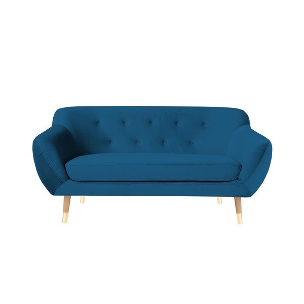 Mėlyna dvivietė sofa Mazzini Sofas Amelie