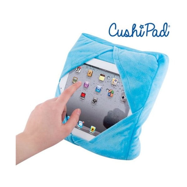 Mėlyna daugiafunkcinė pagalvė su "iPad" laikikliu InnovaGoods