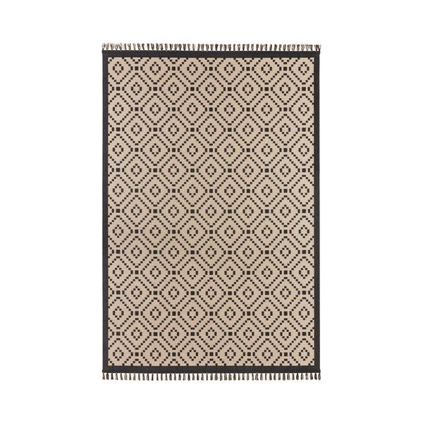 Smėlio ir juodos spalvos kilimas "Hanse Home Intense Furo", 200 x 290 cm