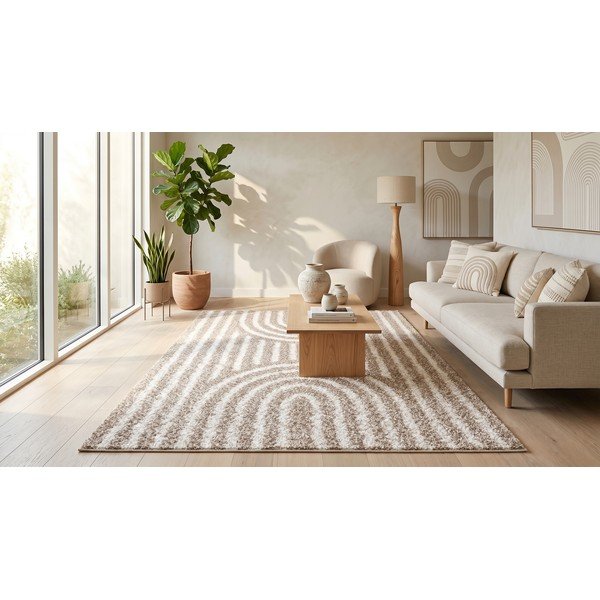 Smėlio spalvos kilimas 120x170 cm Axis – ESTE-image-4