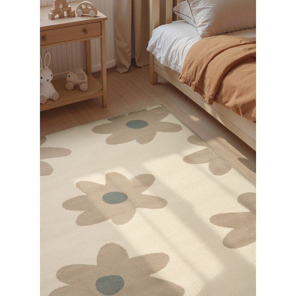 Smėlio spalvos vaikiškas kilimas 120x170 cm Bloomy – Hanse Home-image-3