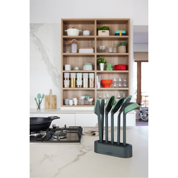 Maisto gaminimo įrankių rinkiniai 5 vnt. su stovu – Lékué-image-3