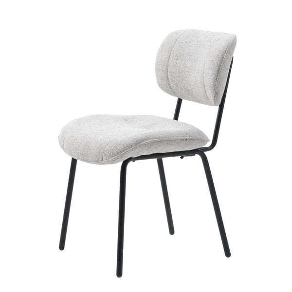 Valgomojo kėdė šviesiai pilkos spalvos Buffalo – Unique Furniture-image-3