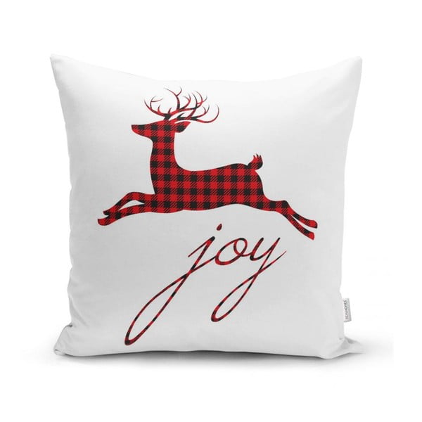 4 kalėdinių pagalvių užvalkalų ir staltiesės rinkinys Minimalist Cushion Covers Christmas Tartan-image-2