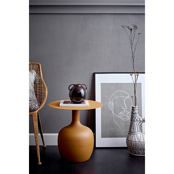 Iš metalo apvalios formos šoninis stalas ø 46 cm Ayah – Bloomingville-image-1