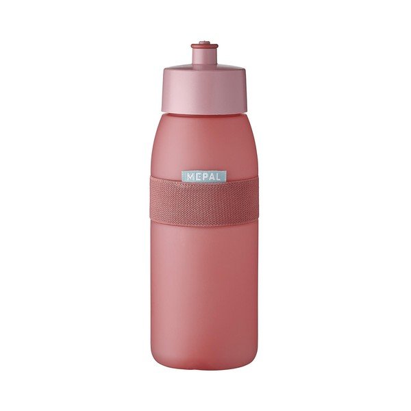 Šviesiai raudonos spalvos iš plastiko butelis 500 ml Ellipse – Mepal