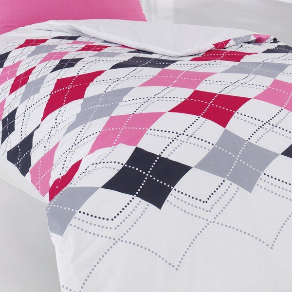 Įtrauktas linas "Rapsodija rožinė", 155x200 cm-image-1