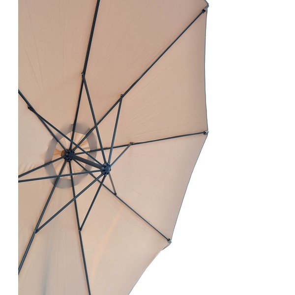 Smėlio spalvos skėtis ø 350 cm - Rojaplast-image-1