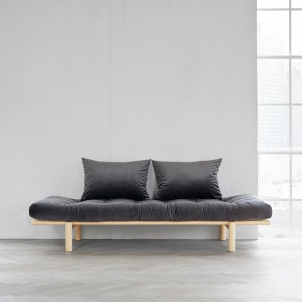 Kintama sofa "Karup Pace Natural/Velvet Gray