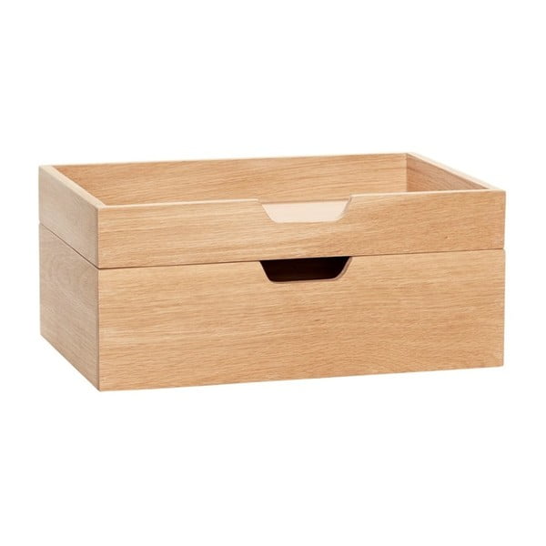 2 dalių medinė laikymo dėžė "Hübsch Ansgar