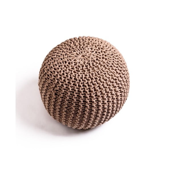 Smėlio rudos spalvos pufas Bonami Essentials Jagger-image-1