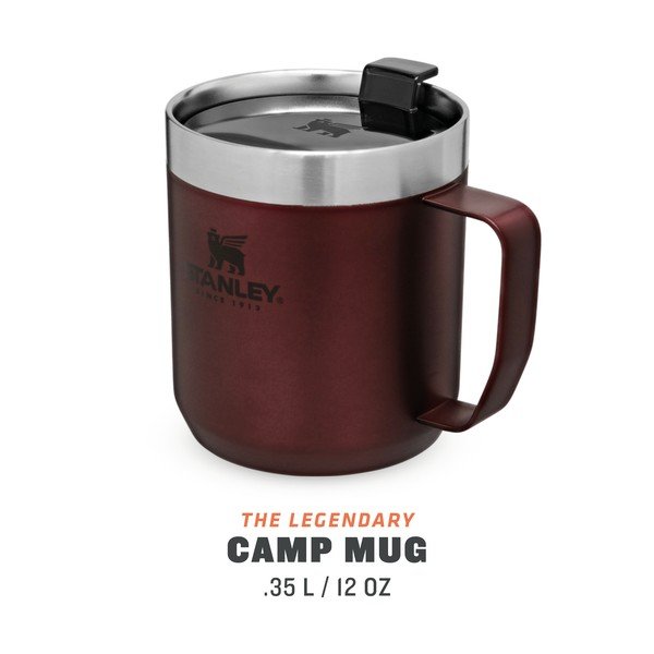 Termo puodelis bordo spalvos 350 ml – Stanley-image-4