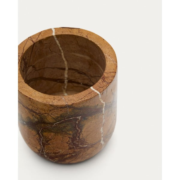 Natūralios spalvos iš marmuro dantų šepetėlio indas Spalsh – Kave Home-image-4