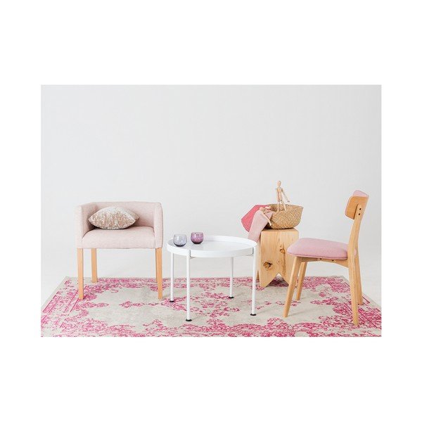 Baltas staliukas Custom Form Hanna, ⌀ 60 cm-image-4