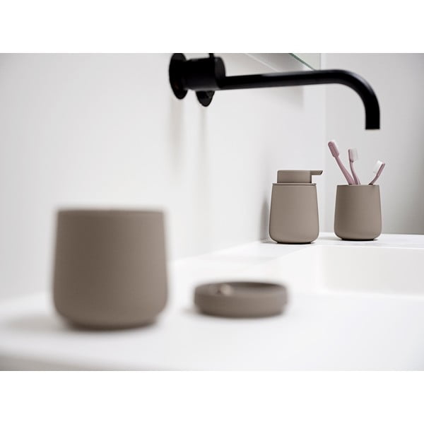 250 ml muilo dozatorius iš rudos akmens masės Nova One - Zone-image-1