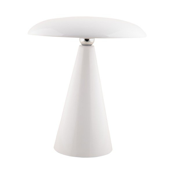 Stalinis šviestuvas baltos spalvos LED su pritemdymo funkcija (aukštis 26 cm) Phoebe – Leitmotiv-image-2