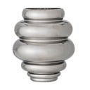 Iš stiklo  rankų darbo vaza sidabrinės spalvos (aukštis 24 cm) Zorya – Bloomingville