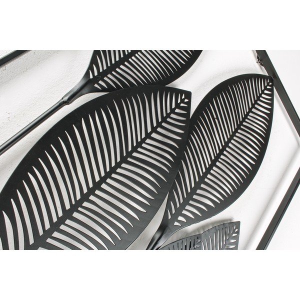 Iš metalo didelio formato sieninė dekoracija 61x135 cm Adhira – Bizzotto-image-4