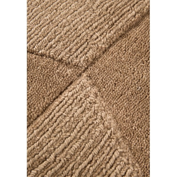 Rankų darbo iš vilnos kilimas smėlio spalvos 80x150 cm Ursule – Villeroy&Boch-image-4