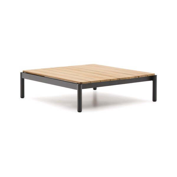 Iš tikmedžio masyvo sodo kavos staliukas 89x91 cm Sorells – Kave Home