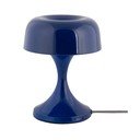 Mėlynos spalvos iš metalo stalinis šviestuvas (aukštis 20 cm) Moda Retro – Leitmotiv