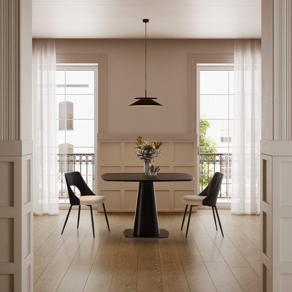 Valgomojo stalas 120x120 cm Etel – MOME-image-1